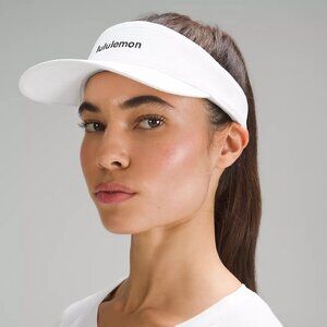 NWT Lululemon Removable Sweatband All-Sport Visor Wordmark